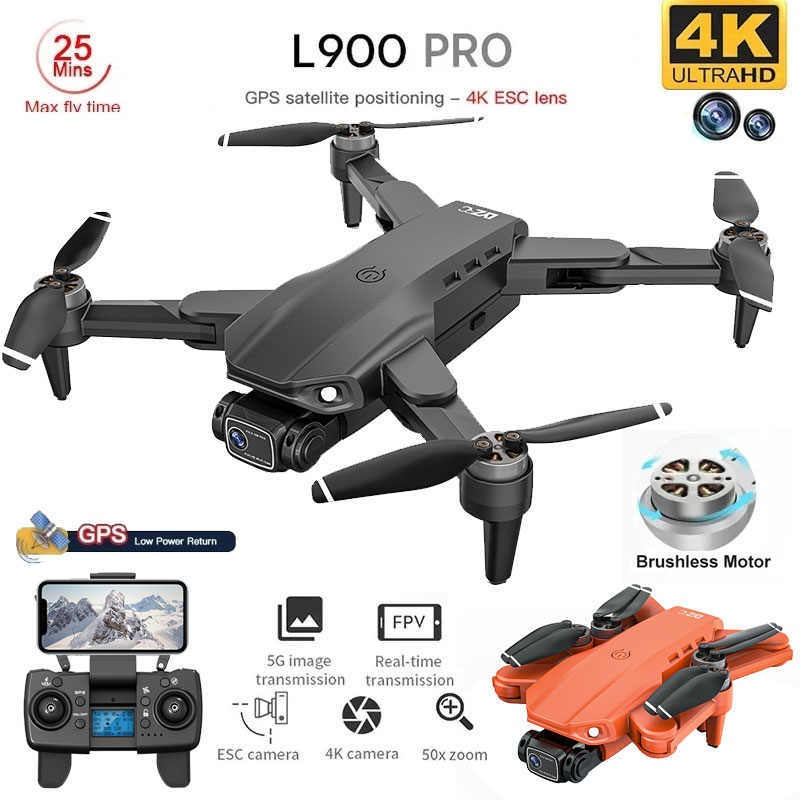Drone Multispectral - L900 Pro GPS Drone 4K Profesjonalny