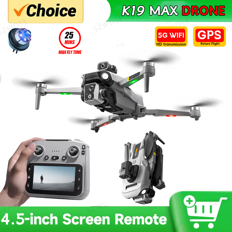 Drone Surveying - Dron 2026 K19 MAX GPS z