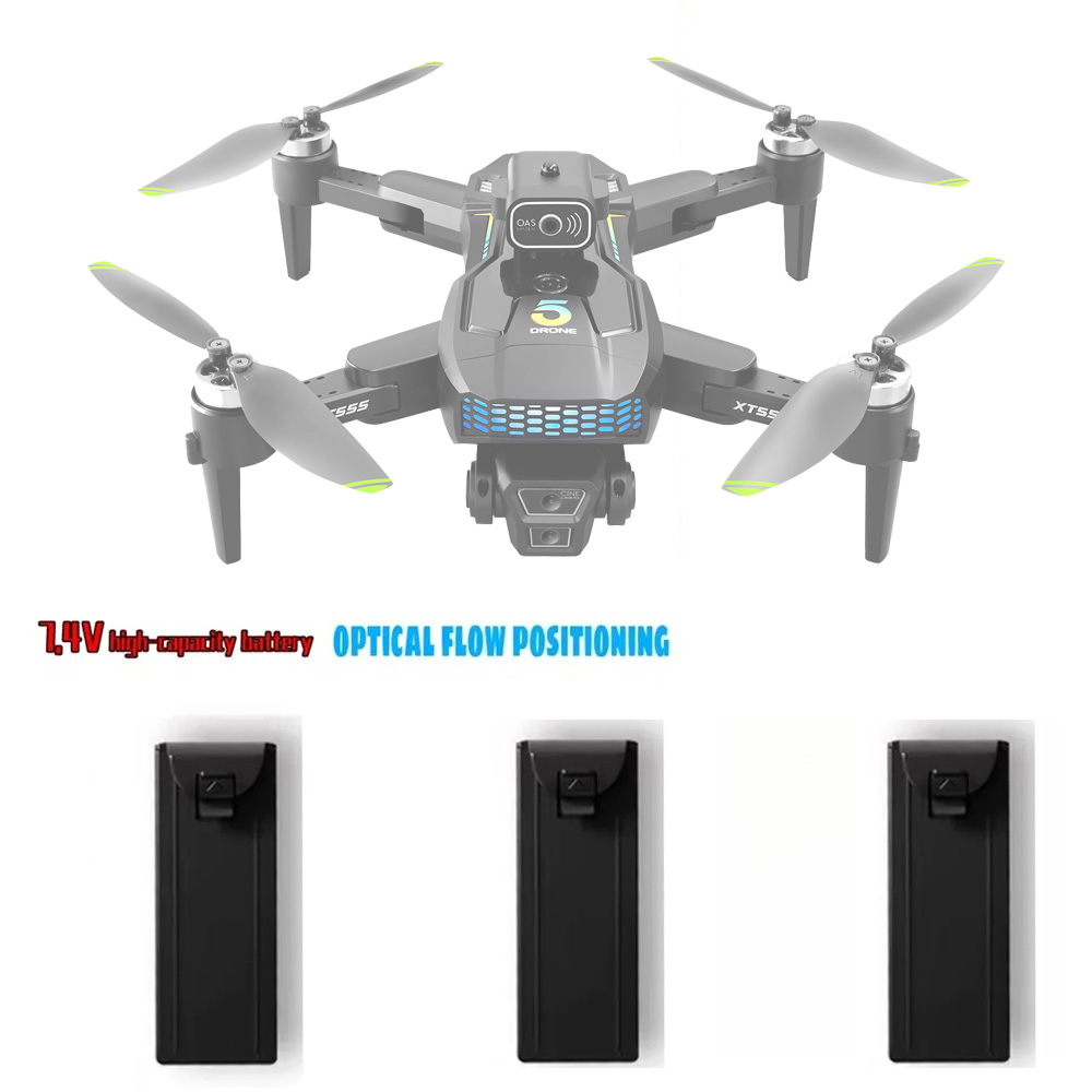 Drone Mapping - Bateria do drona XT555 GPS 3.7V