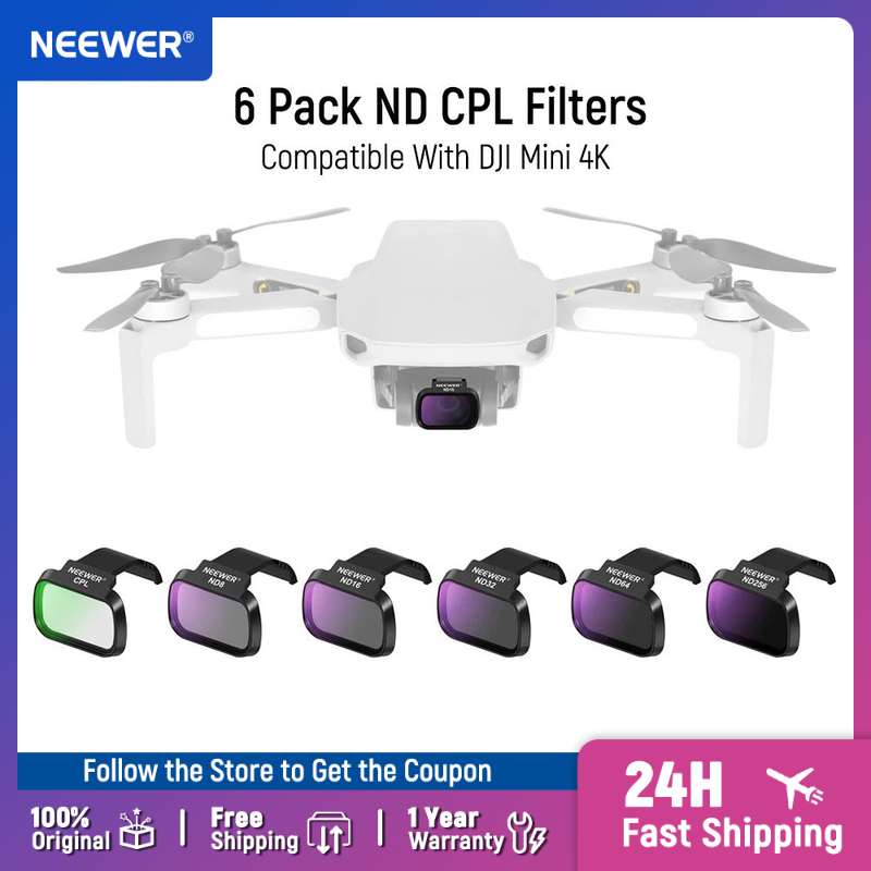 Drone Ndvi - NEEWER 6 sztuk filtrów ND CPL