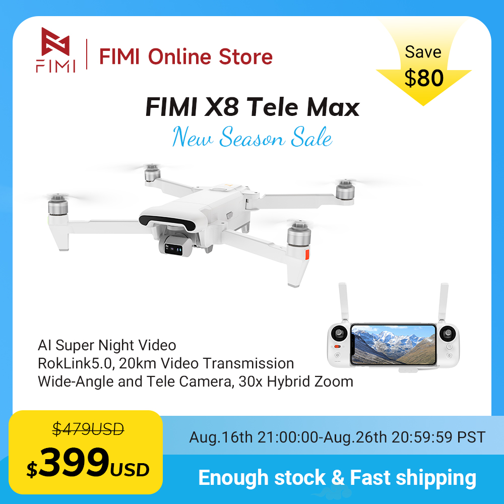 Drone Multispectral - FIMI X8 Tele Max Drone 4K