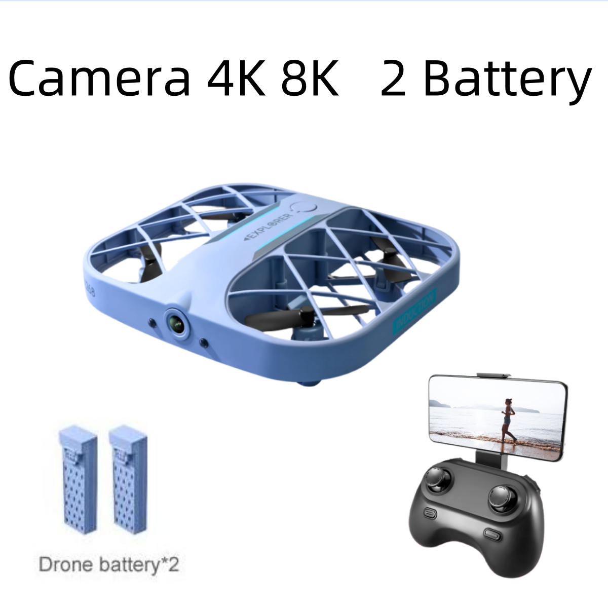 Drone Cinematic - JJRC H107 FPV RC Dron z