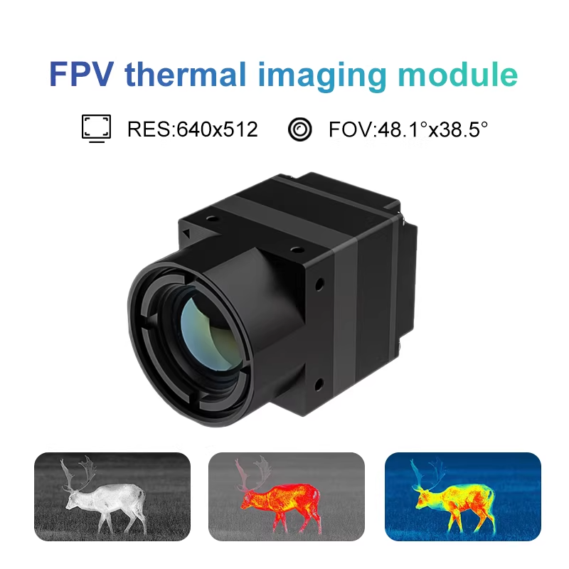 Drone Thermal Imaging - Kamera termowizyjna FPV z interfejsem CVBS,