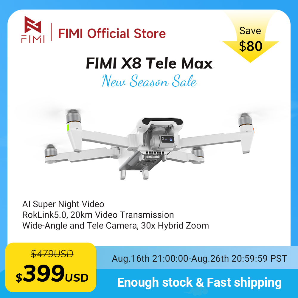Drone Thermal Imaging - Dron FIMI X8 Tele Max z