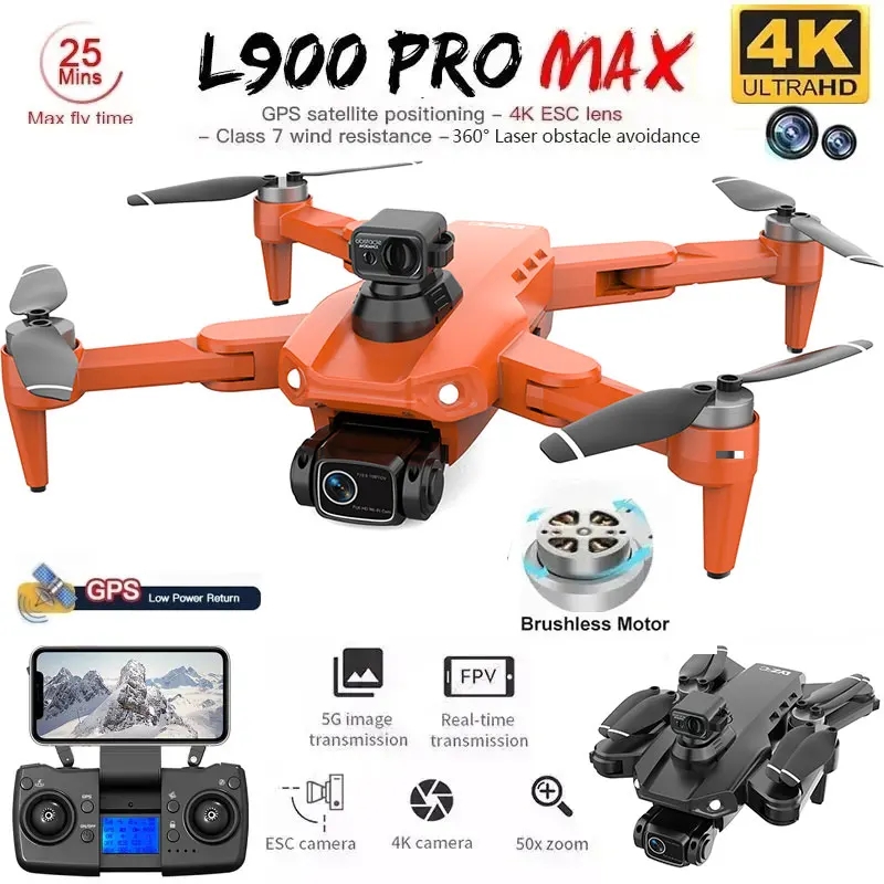 L900 Pro MAX GPS Drone 4K Prof – Drone Photogrammetry recenzja i cena