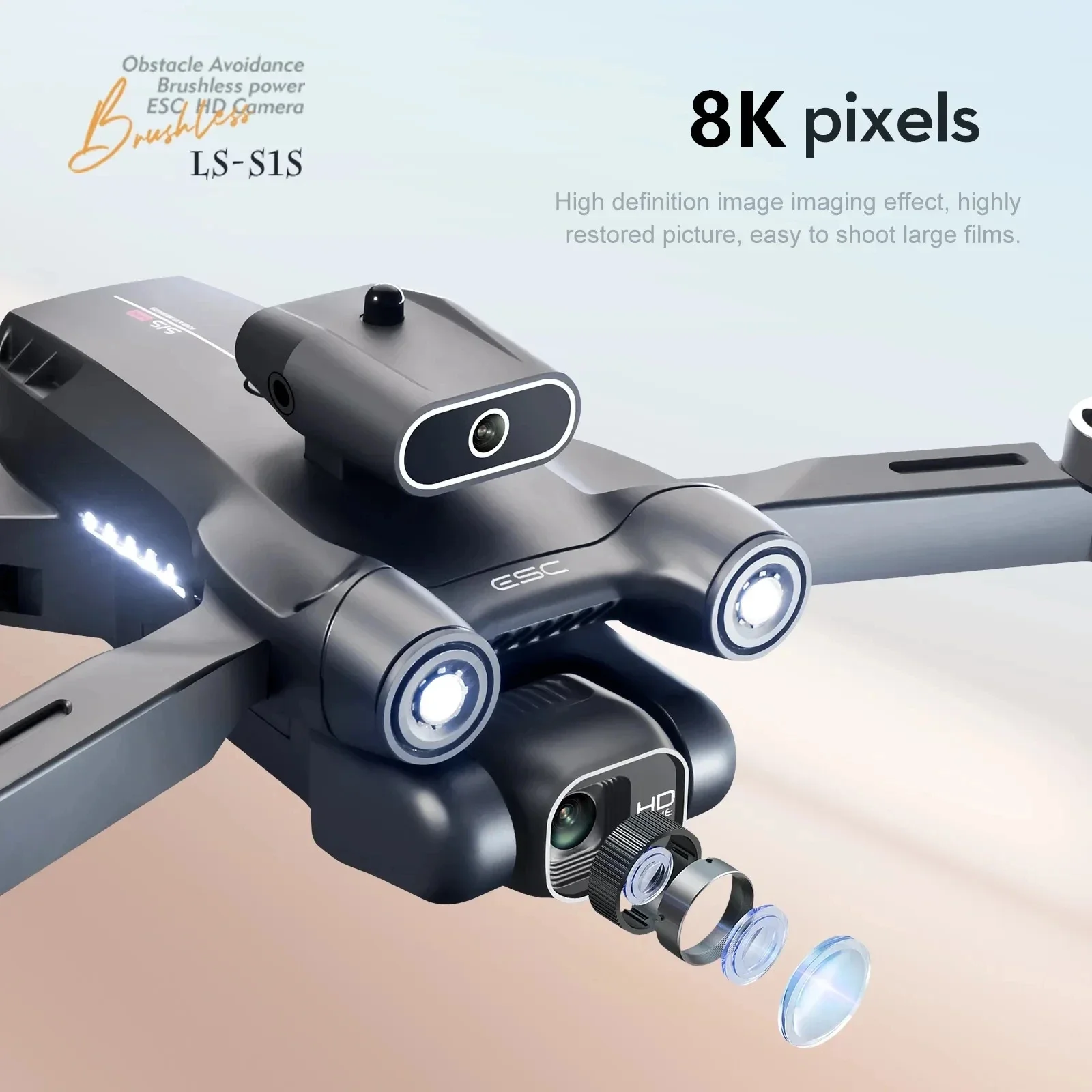 Nowy S1S 5G GPS Drone Camera 8 – Drone Photogrammetry recenzja i cena