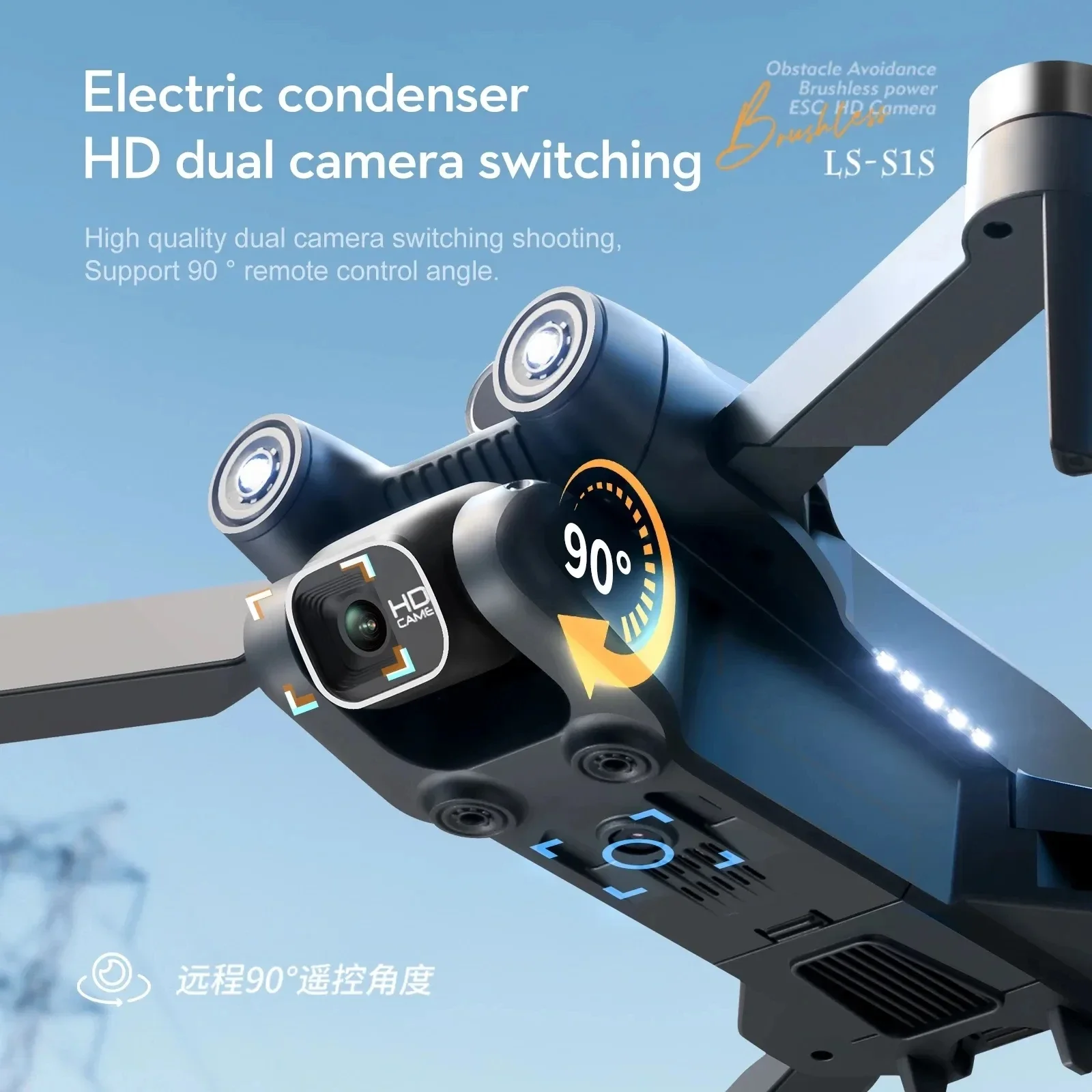 Nowy S1S 5G GPS Drone Camera 8 – Drone Photogrammetry recenzja i cena