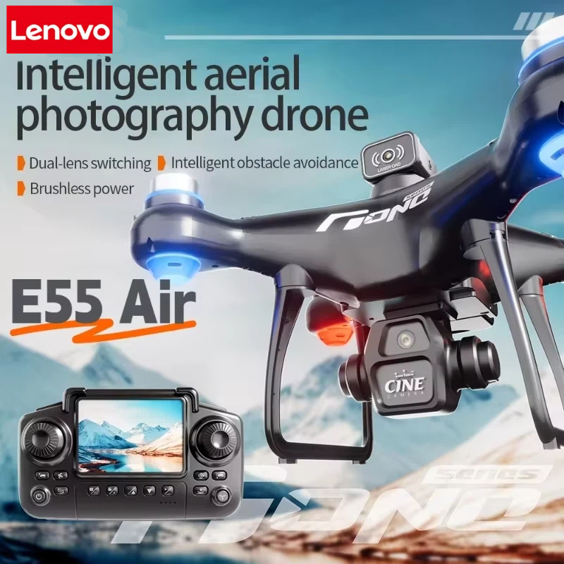 Lenovo E55 Drone Mini Dual Cam – Drone Multispectral recenzja i cena