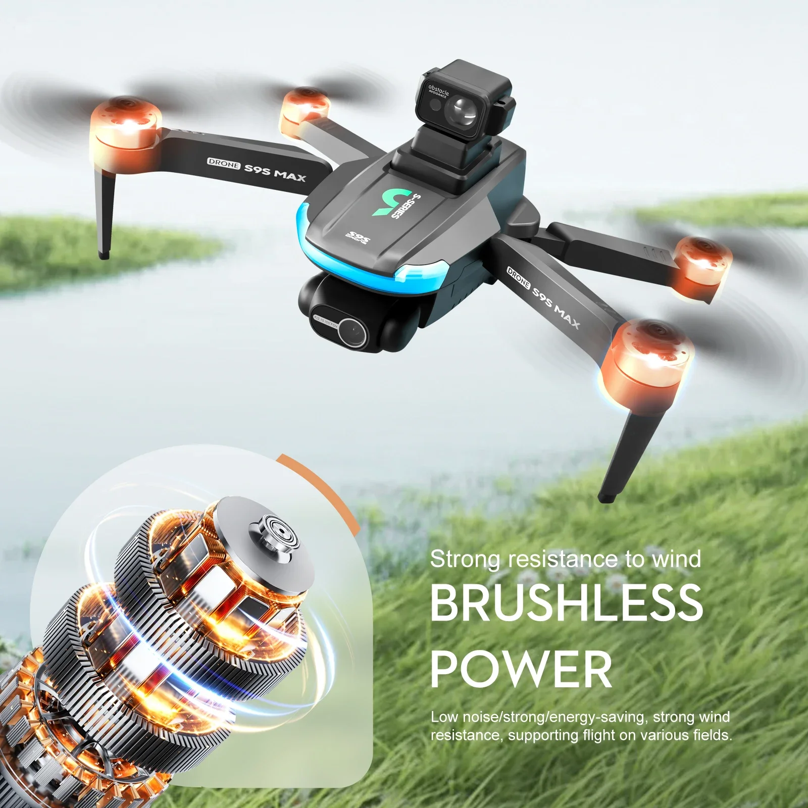 NOWOŚĆ S9S MAX MINI Drone 4K 2 – Drone Mapping recenzja i cena