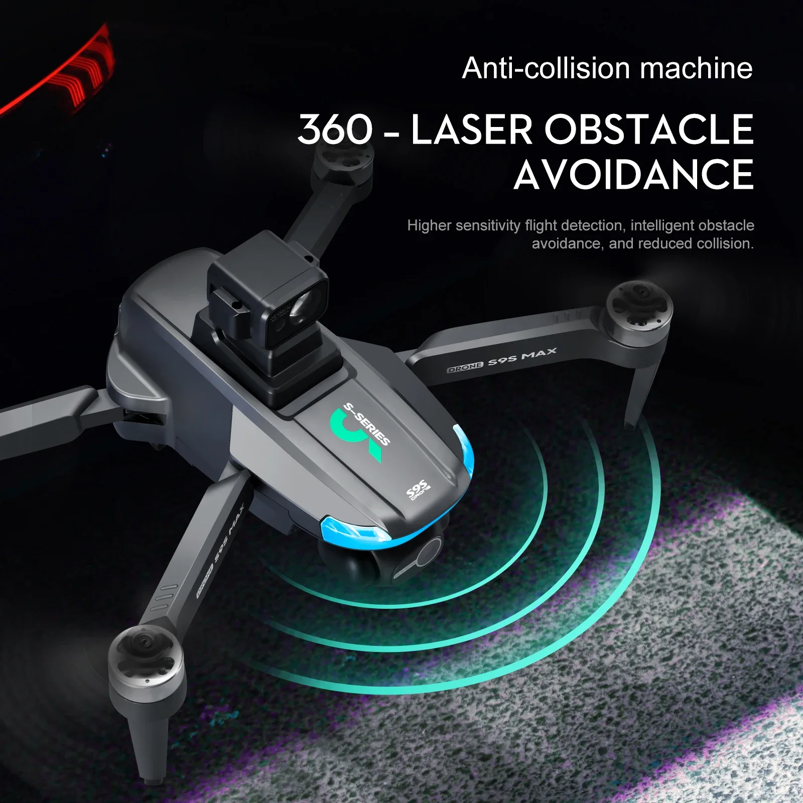 NOWOŚĆ S9S MAX MINI Drone 4K 2 – Drone Mapping recenzja i cena