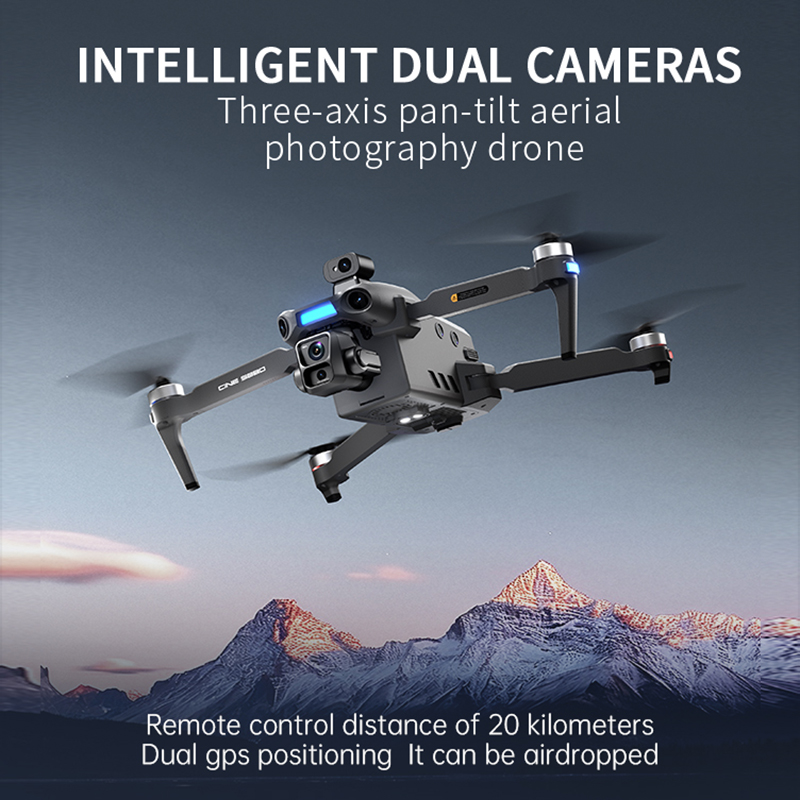 Nowy dron z podwójną kamerą 8K – Drone Mapping recenzja i cena