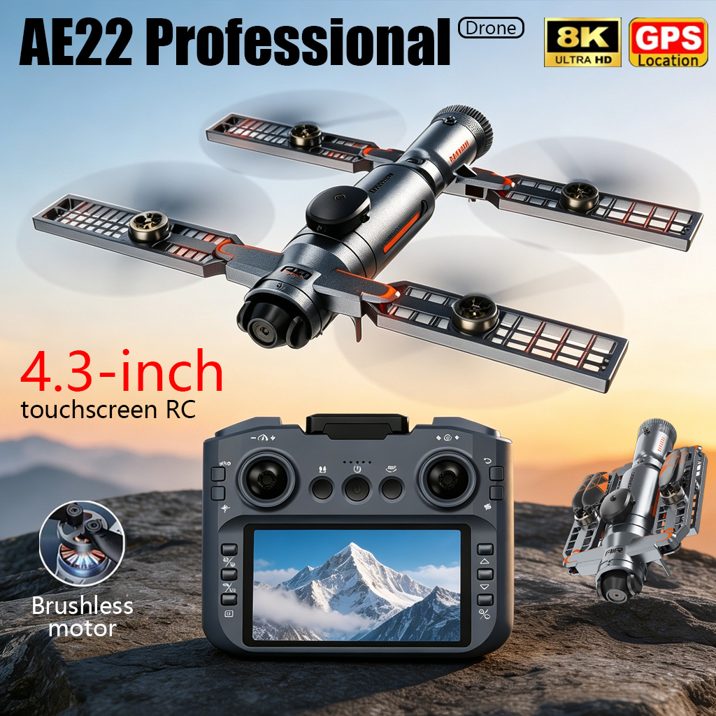 Ulepszony składany dron AE22 P – Drone Multispectral recenzja i cena