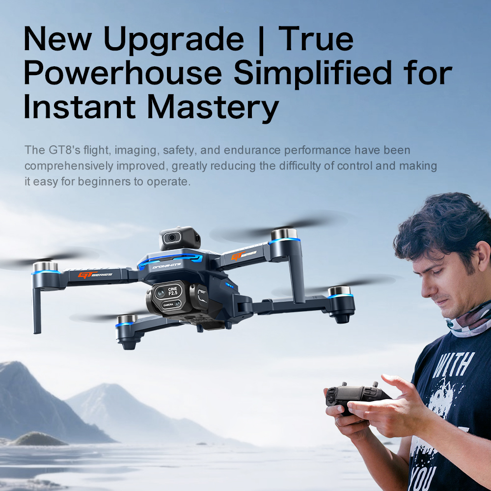Dron Lenovo GT8 8K HD z podwój – Drone Photogrammetry recenzja i cena