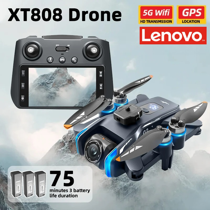 Dron Lenovo XT808 Pro MAX 4K P – Drone Multispectral recenzja i cena