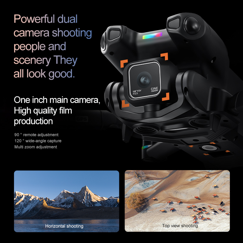 Nowy dron K900 MAX GPS z kamer – Drone Photogrammetry recenzja i cena